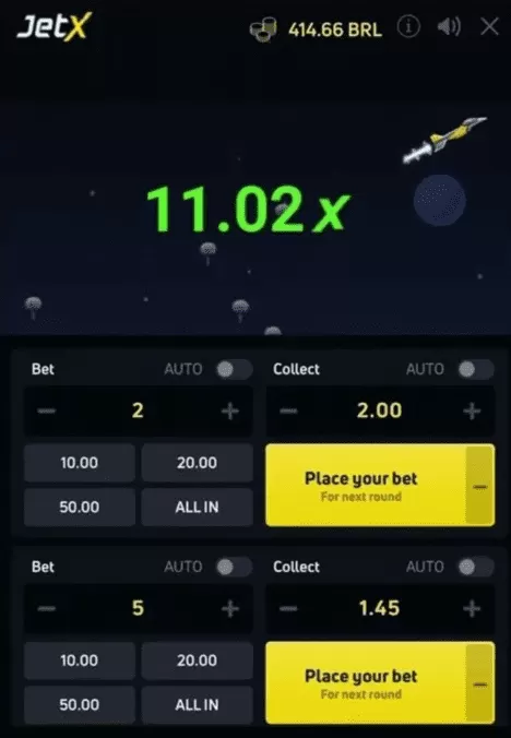 Martingale Strategy in Jet X